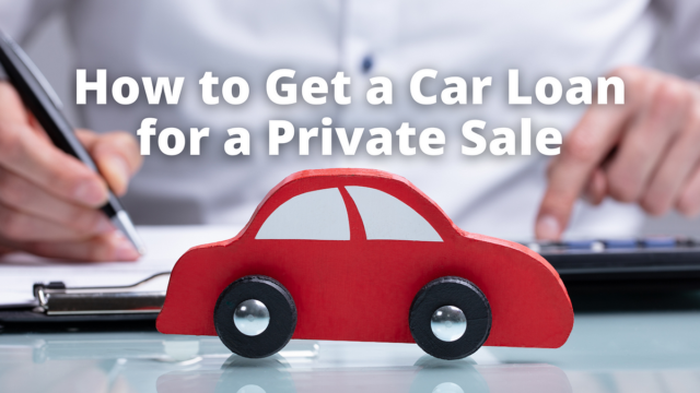 How to finance private car sale