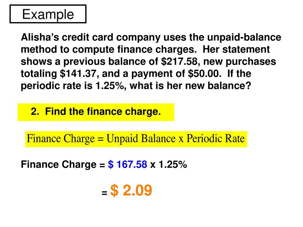 Charge finance find price installment