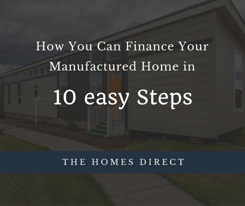 How to get financing for a manufactured home