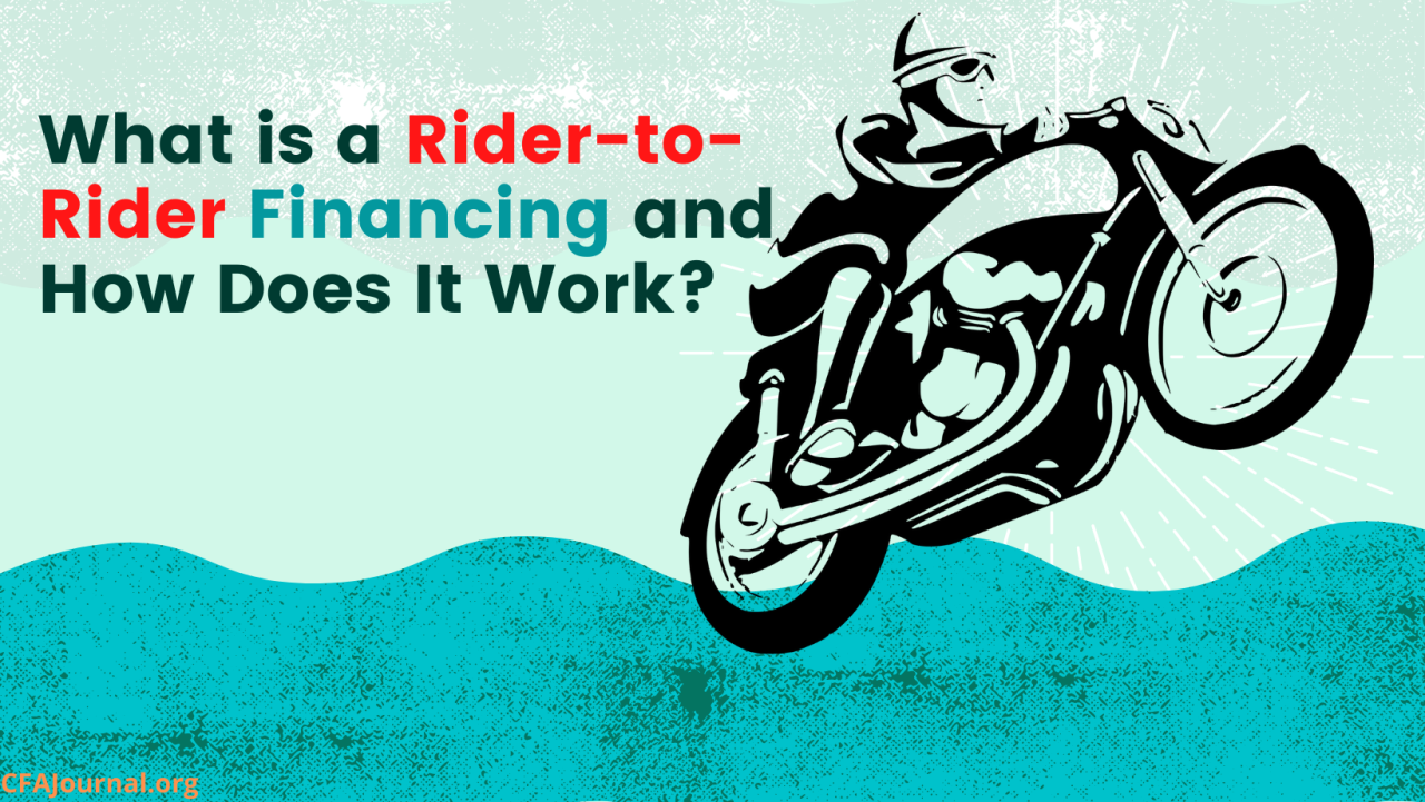 How does harley rider to rider financing work