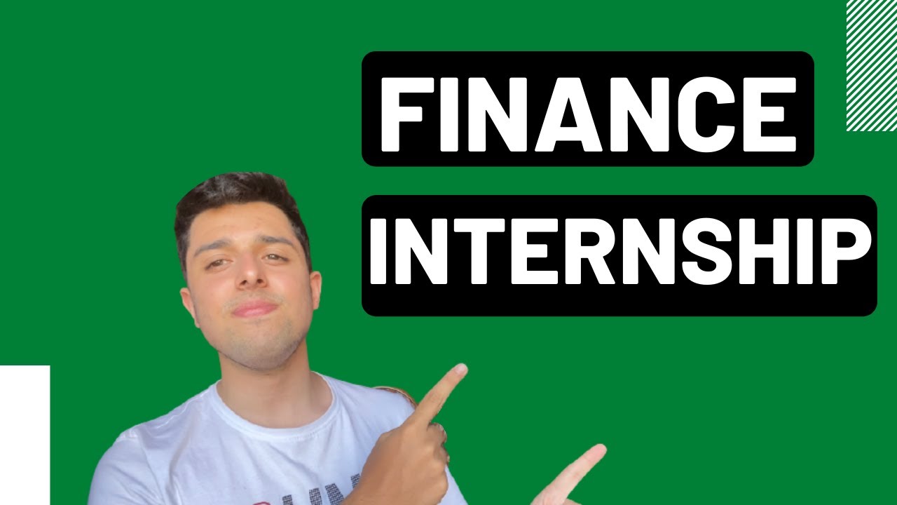 How to get a good internshhip for finance majors