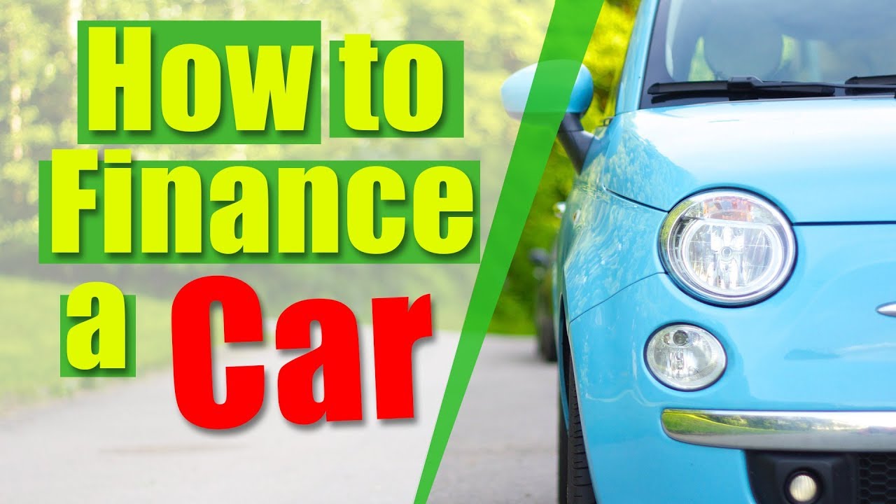 How to get a car on finance