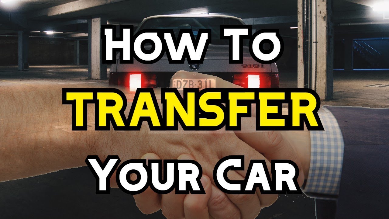 How to transfer car finance to another person