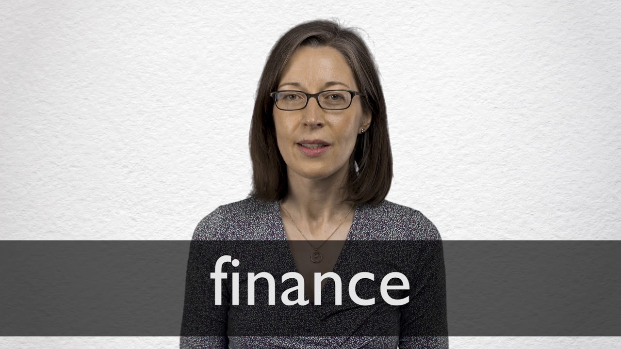 How to spell finances