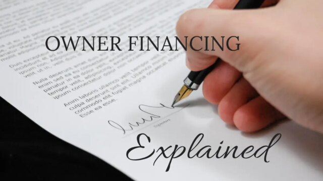 How to do owner financing