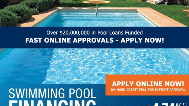 How to finance a swimming pool